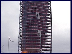 Turning Torso under construction winter 2004